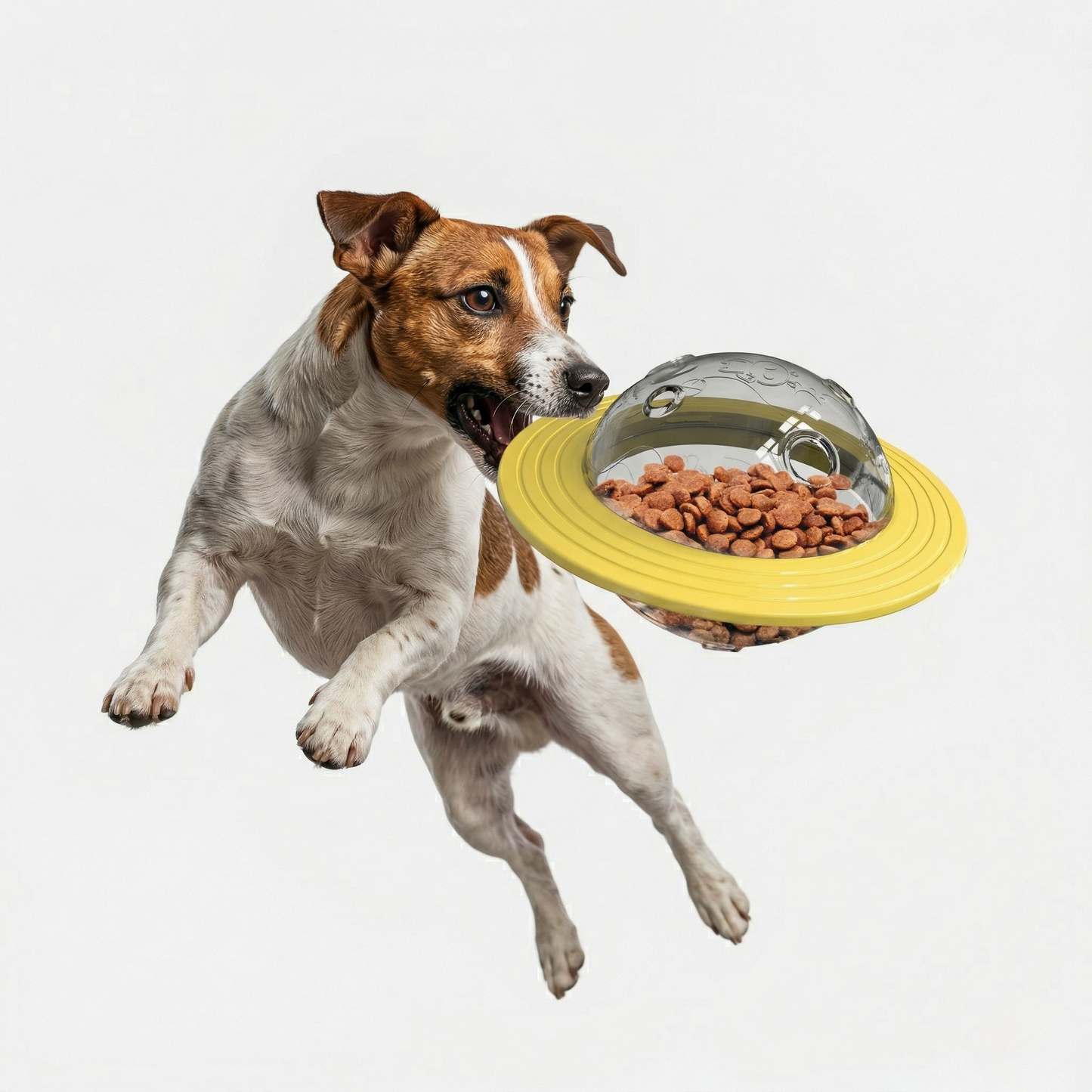OrbitIQ 3-in-1 Interactive Dog Toy – Fetch, Chew & Treat Dispensing Toy