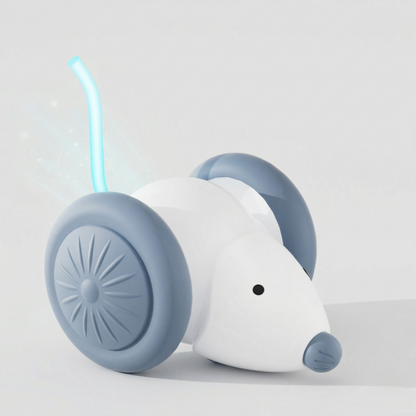 Interactive LED Mouse Toy for Cats
