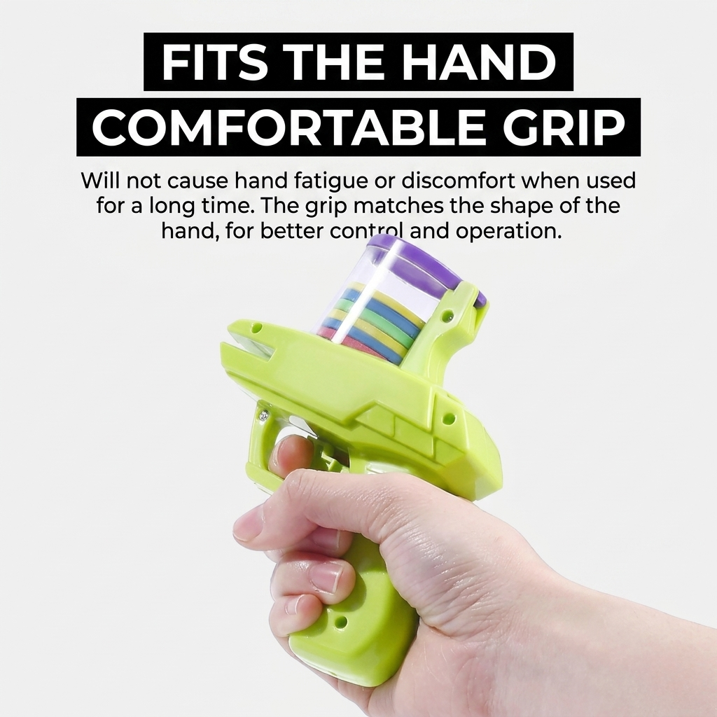 2-in-1 Disc and Soft Bullet Launcher Toy for Interactive Play