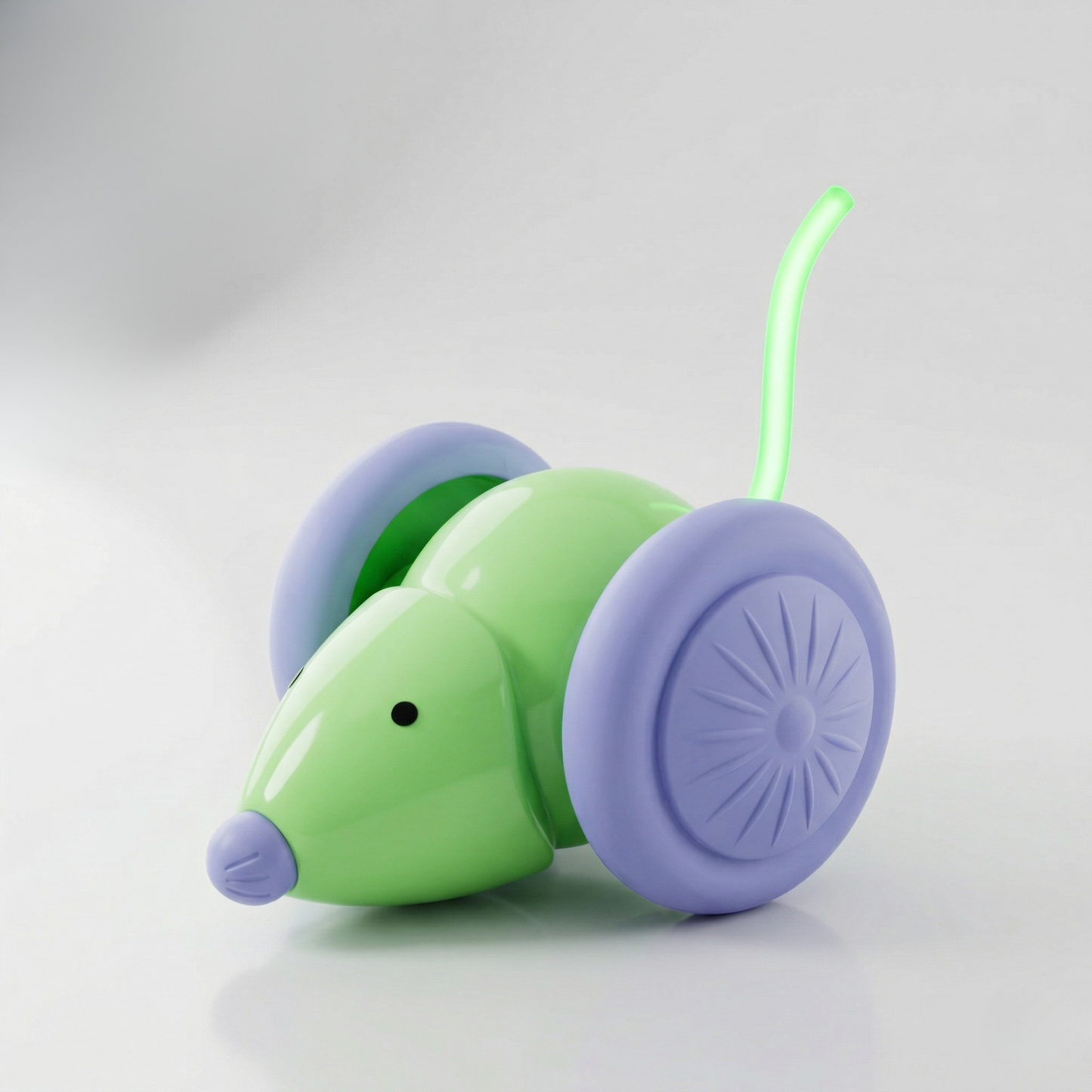 Interactive LED Mouse Toy for Cats
