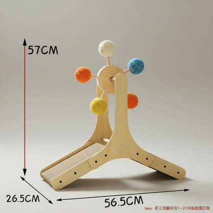 Interactive Ferris Wheel Cat Scratcher Toy