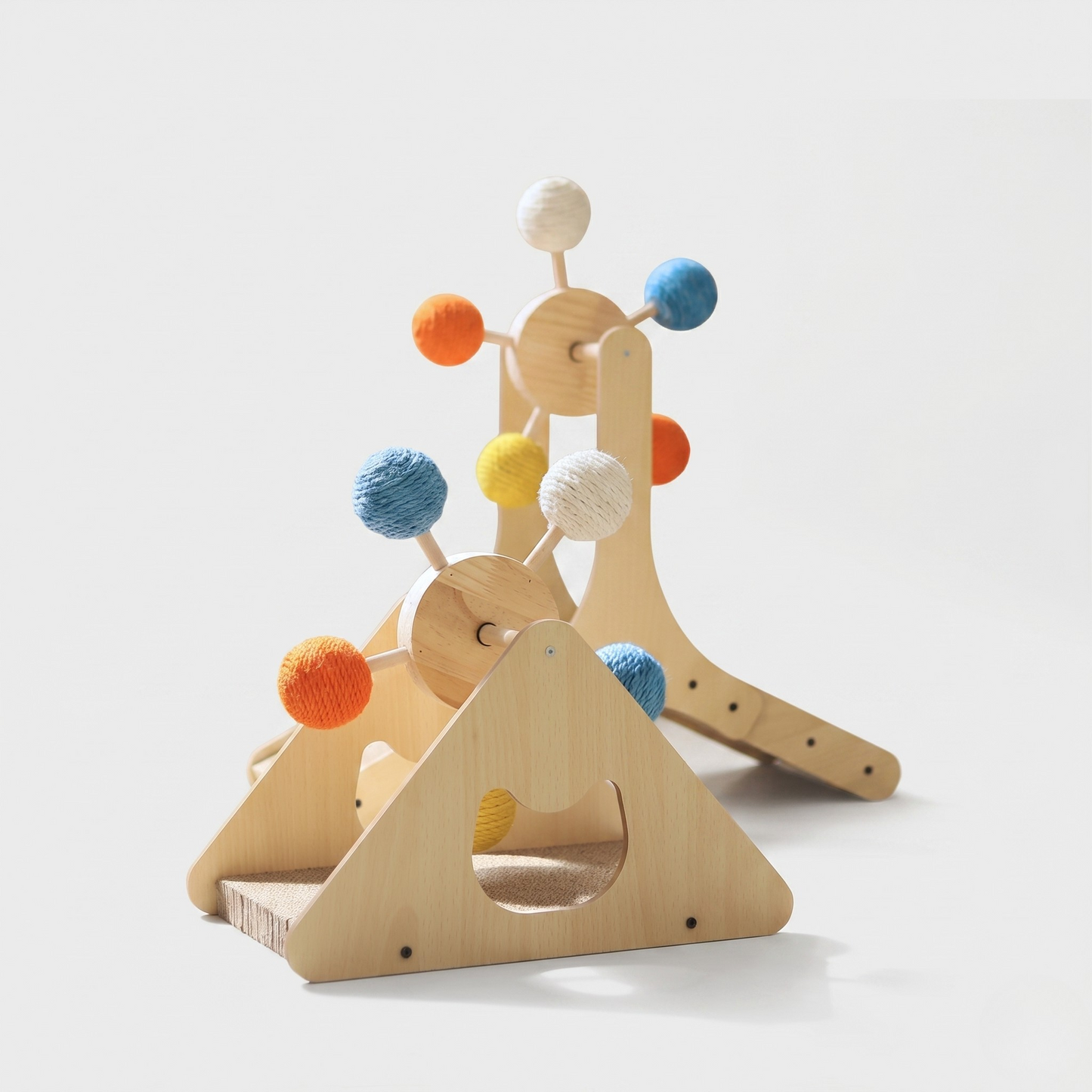 Interactive Ferris Wheel Cat Scratcher Toy