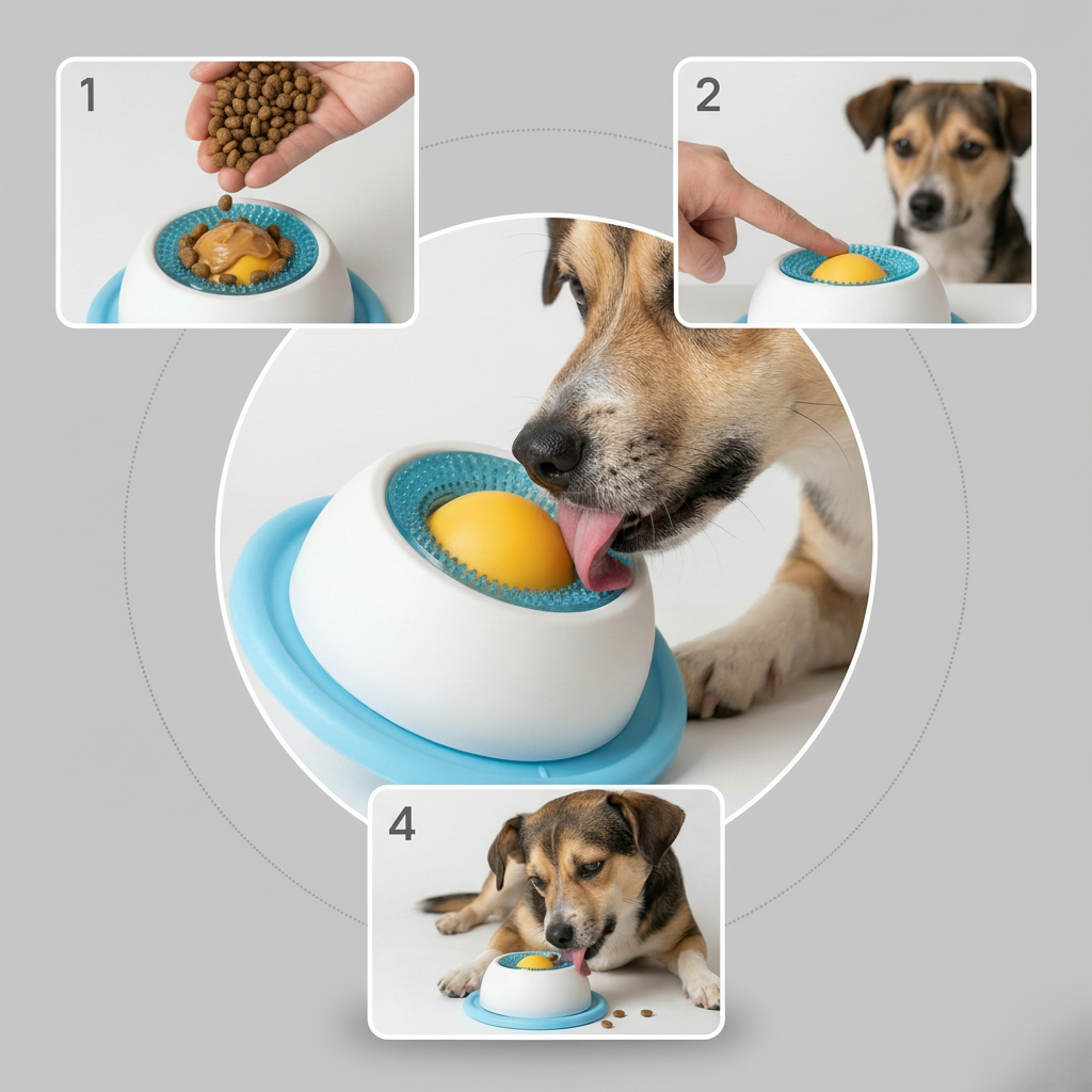 Interactive Lick Slow Feed Toy for Dogs and Cats